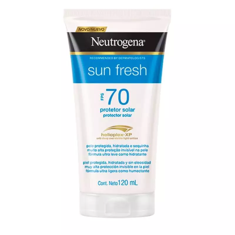 Protetor Solar Corporal Neutrogena Sun Fresh FPS70 - 120ml