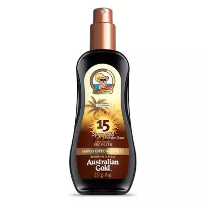 Imagem de Protetor Solar Corporal FPS 15 Australian Gold - Instant Bronzer Spray Gel - 237ml
