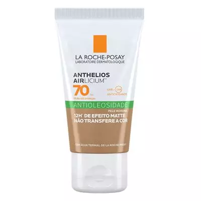 Imagem de Protetor Solar Facial com Cor La Roche-Posay - Anthelios Airlicium Fps70 - Morena Mais