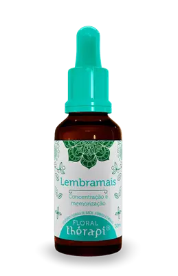 Imagem de Floral Lembramais 30ml - Concentração e Memorização - Thérapi