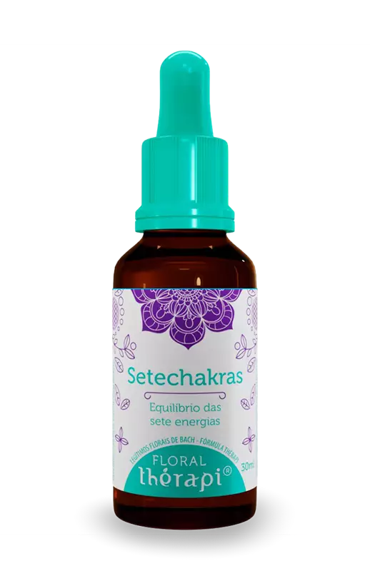 Floral Setechakras 30ml - Equilíbrio das sete energias - Thérapi
