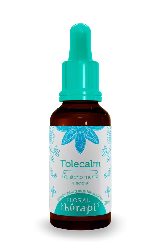 Floral Tolecalm 30ml - Equilíbrio mental e social - Thérapi