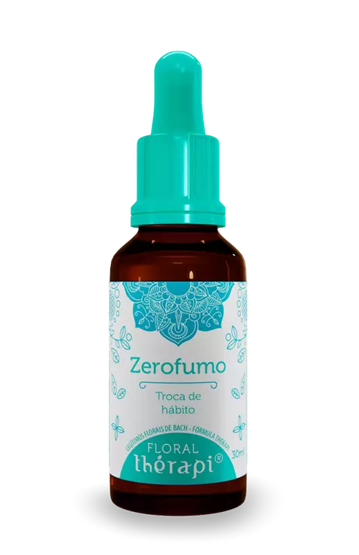 Floral Zerofumo 30ml - Troca de Hábito - Thérapi