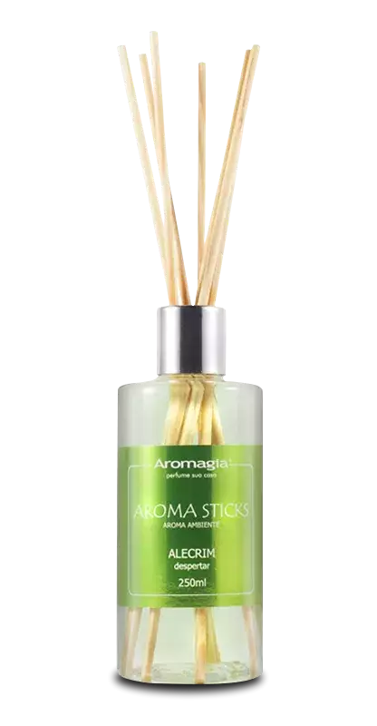 Difusor de varetas - Alecrim 250ml - Aroma Sticks - Aromagia