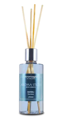 Imagem de Difusor de varetas - Bambu 250ml - Aroma Sticks - Aromagia