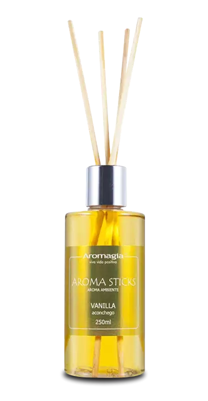 Difusor de varetas - Vanilla 250ml - Aroma Sticks - Aromagia