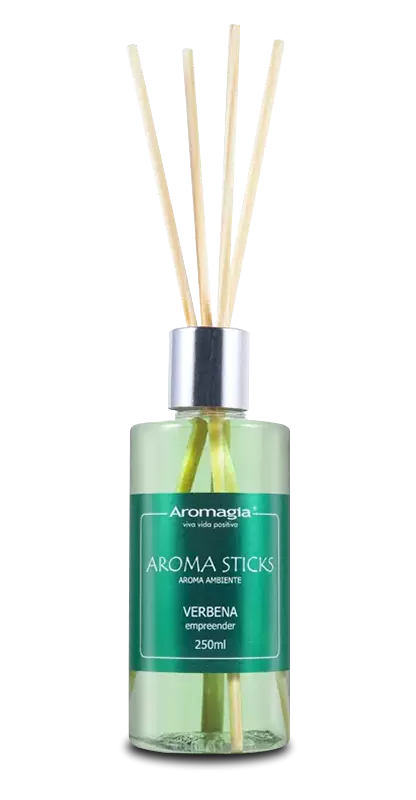 Difusor de varetas - Verbena 250ml - Aroma Sticks - Aromagia
