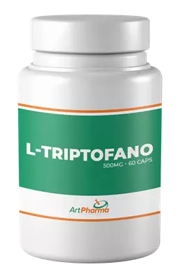 Imagem de L-Triptofano 500mg - 60 Cápsulas 