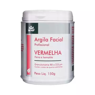 Imagem de Argila Facial Vermelha 150g - WNF