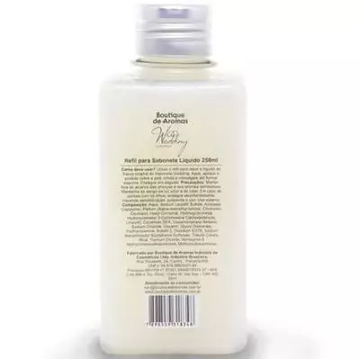 Imagem de Refil Sabonete Líquido Wedding 250ml - Boutique de Aromas