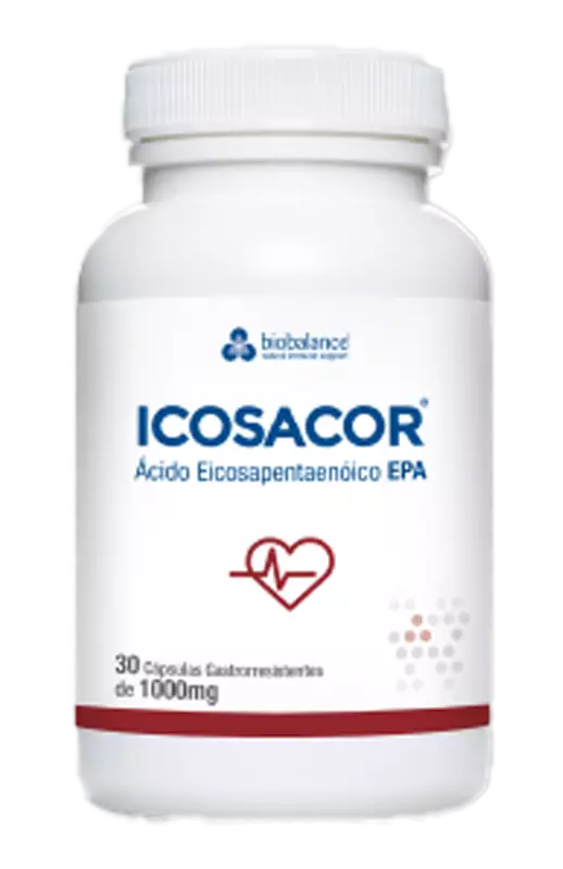 Icosacor EPA 1000mg - 30 Cápsulas - Biobalance