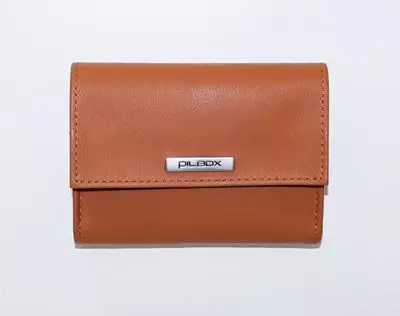 Imagem de Organizador de Compri Semam PilBox Liberty Chocolate