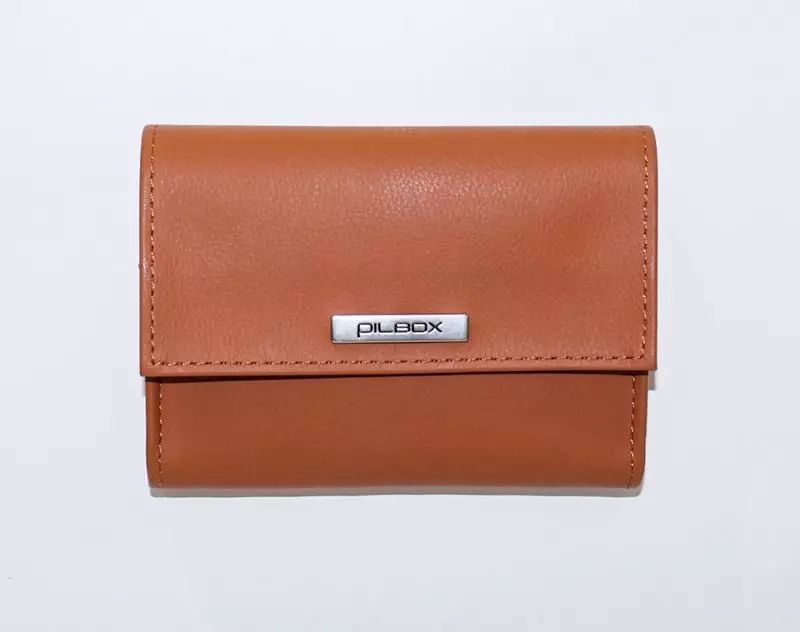 Organizador de Compri Semam PilBox Liberty Chocolate