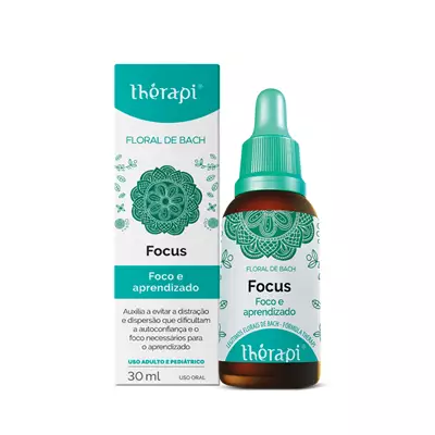 Imagem de Floral Focus 30ml - Estudo e Desempenho Mental - Thérapi