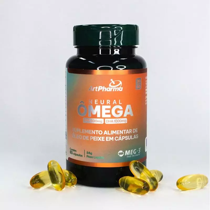 Ômega ArtPharma Neural 60 Cápsulas 20/50