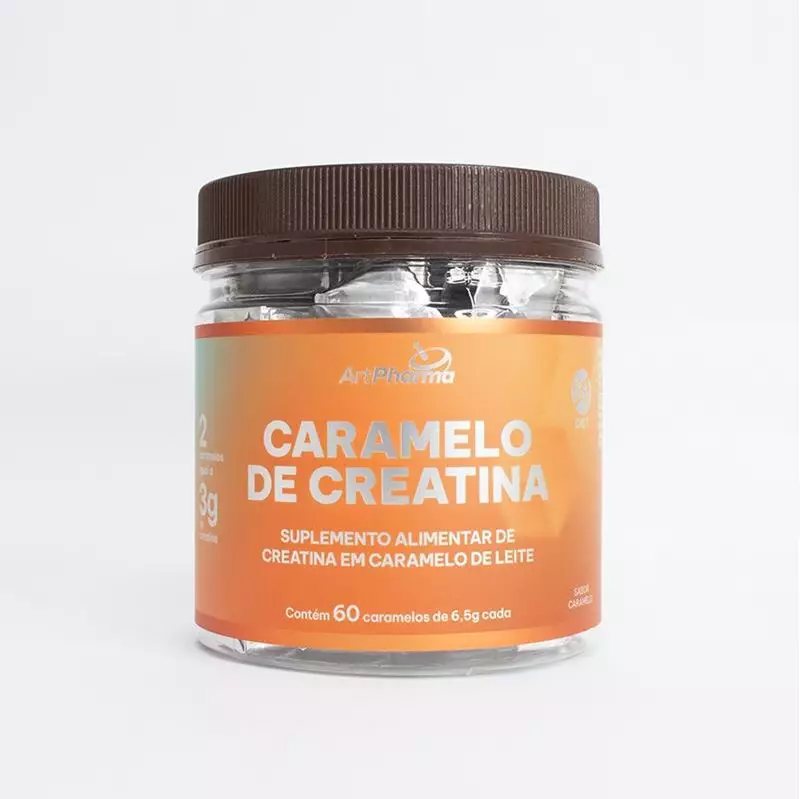 Caramelo de Creatina ArtPharma 60 Unidades