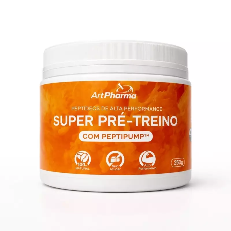 Super Pré-Treino PeptiPump� 250g | Energia, Foco e Pump Muscular Extremo